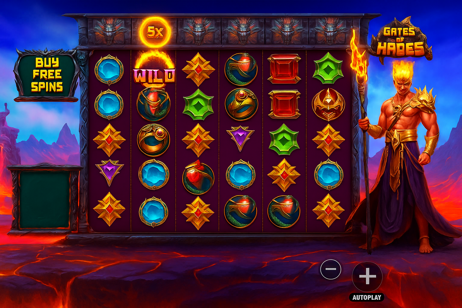 Gates of Hades gameplay